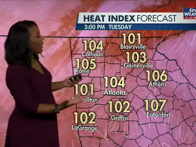 애틀랜타 일원 폭염주의보