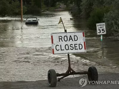기후변화의 습격…홍수가 할퀸 옐로스톤
