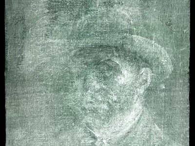 반 고흐 초기 자화상 발견…기존 작품 뒷면서 확인