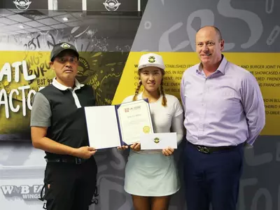 WNB 팩토리 유망 골퍼 강민지 선수 후원