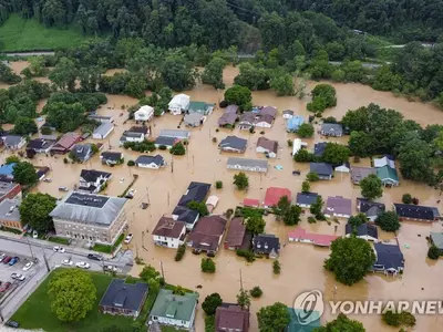 켄터키 홍수 사망자 최소 15명…주지사 "두배 이상될 것"