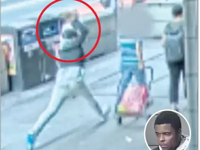 아시안 여성 대낮 커터칼 공격 받아