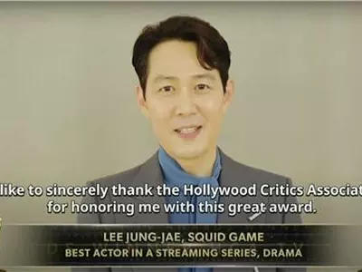 '오징어 게임' 미국 할리우드 비평가 협회 2관왕