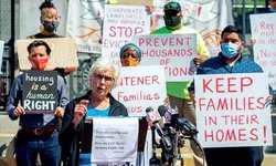 렌트비 연체 세입자 380만명 퇴거 위기