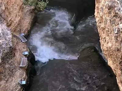 멕시코강진으로 데스밸리에 쓰나미…데스밸리 웅덩이서 1.2m 물결