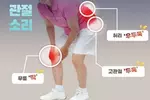 움직을 때마다 무릎에서‘우두둑’소리가 난다면…