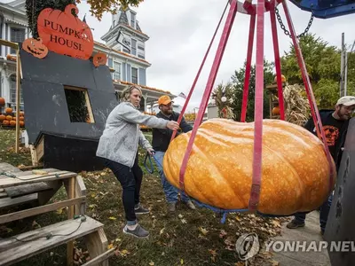 1천80파운드 육박하는 초대형 호박