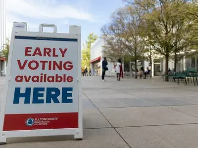 사전투표 마지막 주말, "투표합시다"