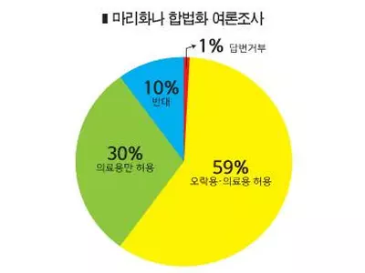 미 성인 89% “마리화나 합법화 지지”