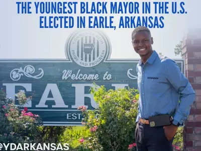 아칸소주 18살 고교 졸업생, 최연소 흑인 시장으로 선출