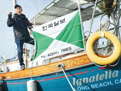 ‘제물포-하와이’ 이민 선조들 뱃길 요트 대장정