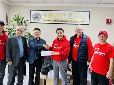 미션아가페, 한인회에 튀르키예 성금 전달