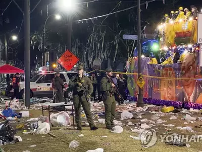 뉴올리언스 축제서 총기 난사…1명 사망·4명 부상