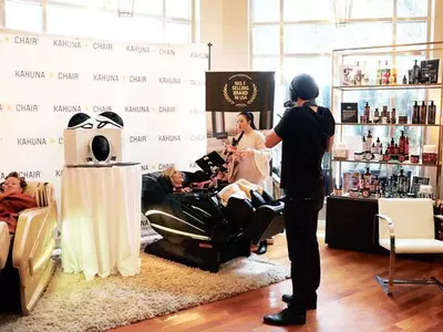 ‘카후나’ 마사지체어 오스카 전야제 참가