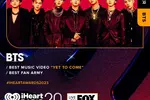 BTS, '아이하트라디오 뮤직 어워드' 2관왕…6년 연속 수상