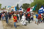 부활절 고난주간 이민정책 항의 시위