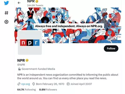 NPR '정부 출연' 표시에 트위터 사용 중단…머스크 "위선자"