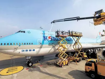 대한항공, 봄맞이 항공기 세척 행사