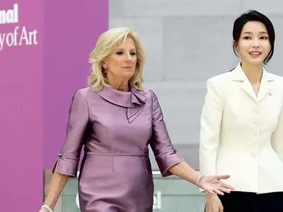 윤 대통령, 영빈관서 국제정치·경제 저명인사 간담회