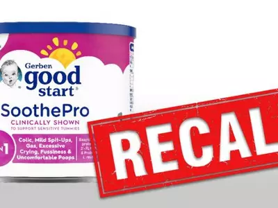 박테리아 오염 Gerber 분유 주의