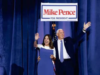 펜스 전부통령 대선출마 선언…“트럼프, 대통령 돼선 안 돼”