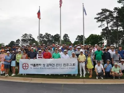 성김대건성당 골프대회, 3만4천달러 모금