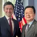 상원 코리아 코커스 의장에 존 오소프 의원…주미대사 면담