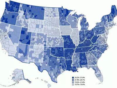 “미국 성인 5명 중 1명 우울증”