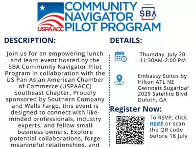 아시안 스몰 비즈니스를 위한 런치 & 런