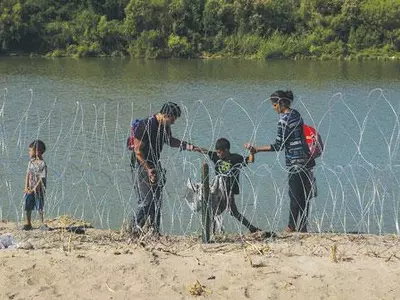 국경 밀입국 크게 늘었다