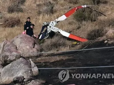 서부에서 화재 현장 출동한 소방 헬기 2대 충돌…3명 사망