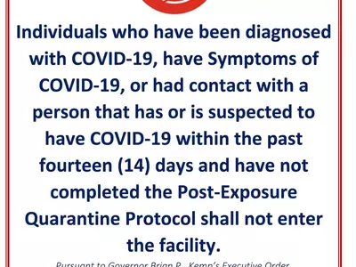 동남부외식업협회 ‘식당 출입 경고문’ 배부