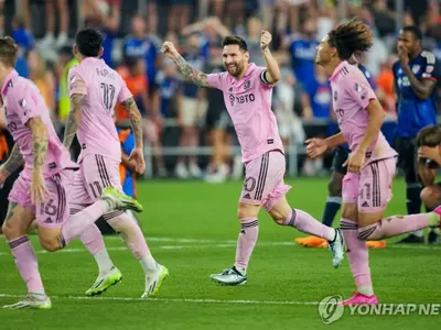 메시의 마이애미, US오픈컵 축구대회도 결승 진출…메시 2도움