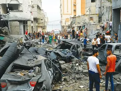 공습·인질처형 ‘이-팔 전쟁’ 확전일로