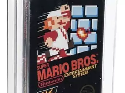 ‘수퍼 마리오’ 카트리지 ＄66만에 팔려