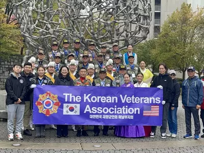 재향군인의 날 퍼레이드에 한인단체 참가