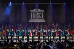 유네스코 연설대 선 '세븐틴', 세계 청년에 "꿈의 나눔은 희망의 나눔"