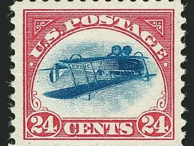 24센트짜리 희귀우표 200만달러 경매 낙찰