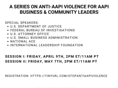 아시안 지도자들 연방정부와 증오 대응책 논의