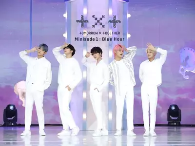 투모로우바이투게더, 미국 토크쇼서 첫 무대