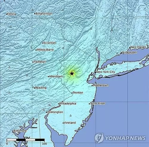 동북부 지진 발생[AP 연합뉴스 자료사진]