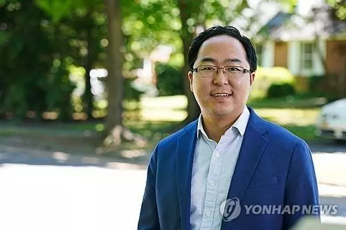 앤디 김 민주당 뉴저지주 연방상원의원 후보.