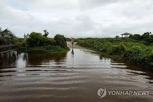 허리케인 '데비'로 인한 사우스캐롤라이나주 홍수[로이터=연합뉴스]