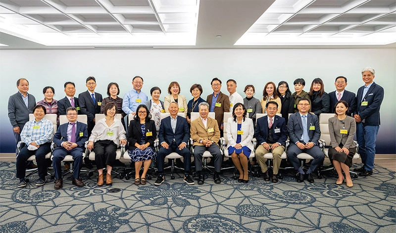  미주 세무사 협회 회원들이 자리를 함께했다. 시카고에서 전국적인 컨벤션이 열린다.