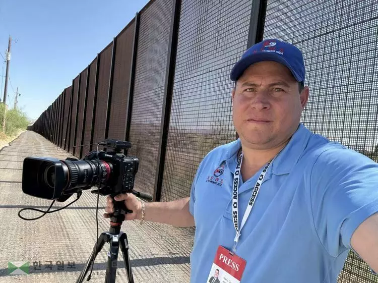 ICE에 체포돼 추방 위기에 처해 있는 마리오 게바라 기자.