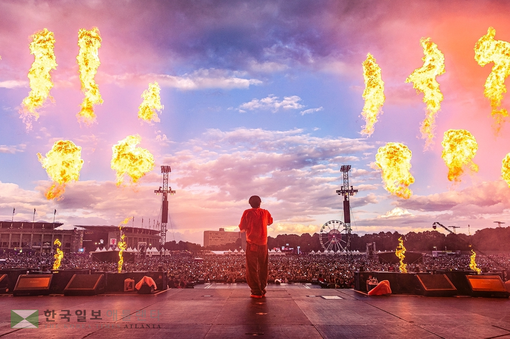 BTS 제이홉 '롤라팔루자 베를린' 공연사진[빅히트 뮤직 제공. 재판매 및 DB 금지]