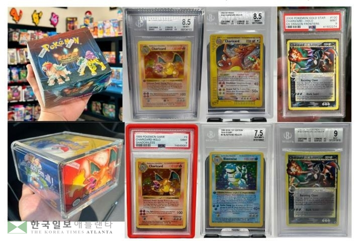 매사추세츠 한 상점에서 도난당한 포켓몬 카드들['1st Edition Collectibles' 페이스북 캡처]