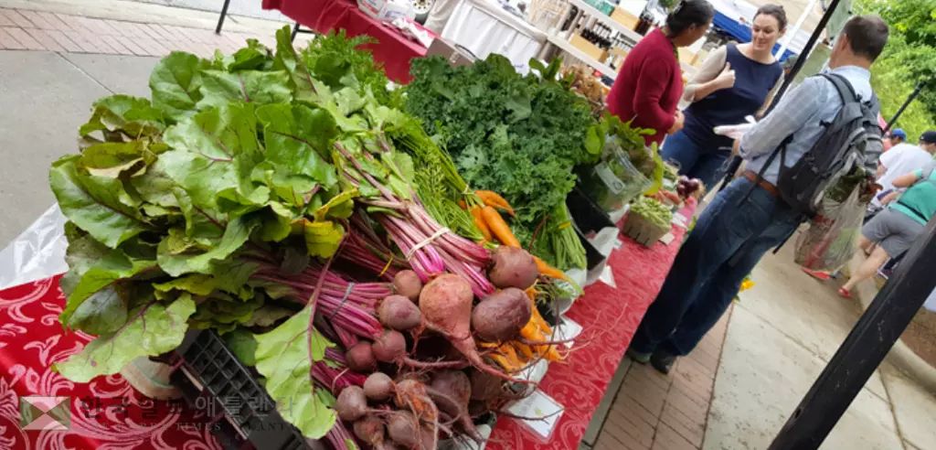스와니에서는 매주 토요일 오전 타운 센터에서 파머스 마켓이 열린다.<사진=스와니시 웹사이트>