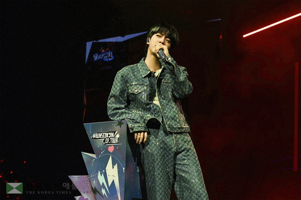 방탄소년단(BTS) 진 미국 솔로 투어[빅히트뮤직 제공. 재판매 및 DB 금지]