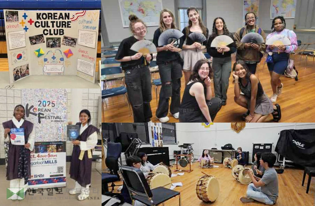 지난해 지원을 받은 각 학교의 다양한 한국학습 활동.